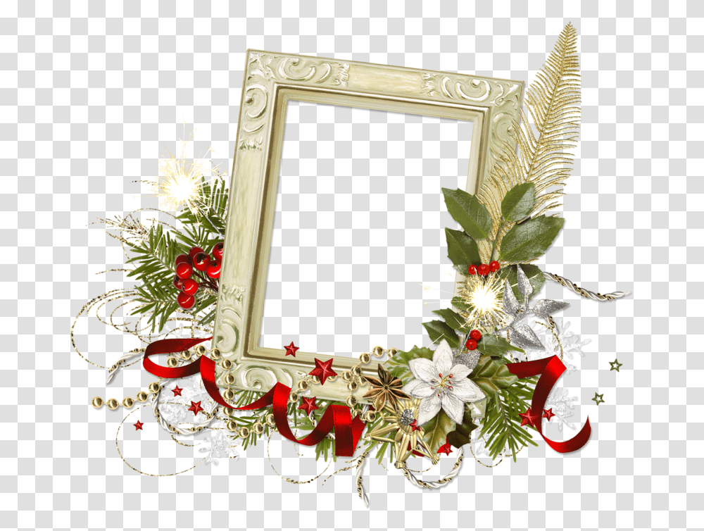 Background Christmas Frames, Plant, Flower, Blossom, Flower Arrangement Transparent Png