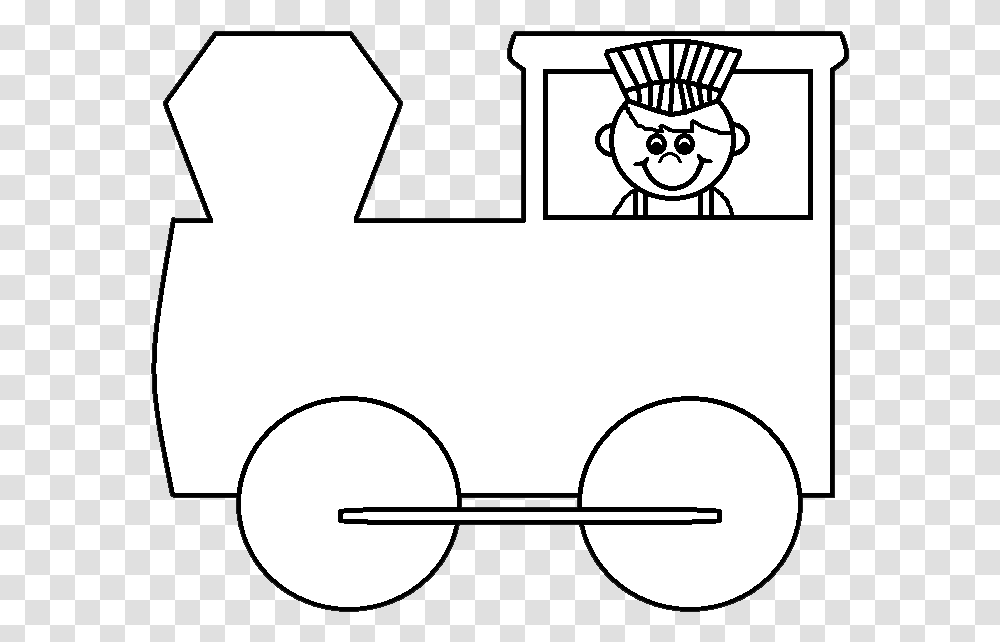 Background Courtesy Of Train Cars Clipart Black And White, Stencil, Number Transparent Png