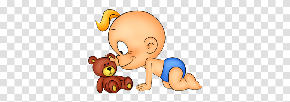 Background Cute Baby Baby Cartoon Background, Person, Human, Toy, Crawling Transparent Png