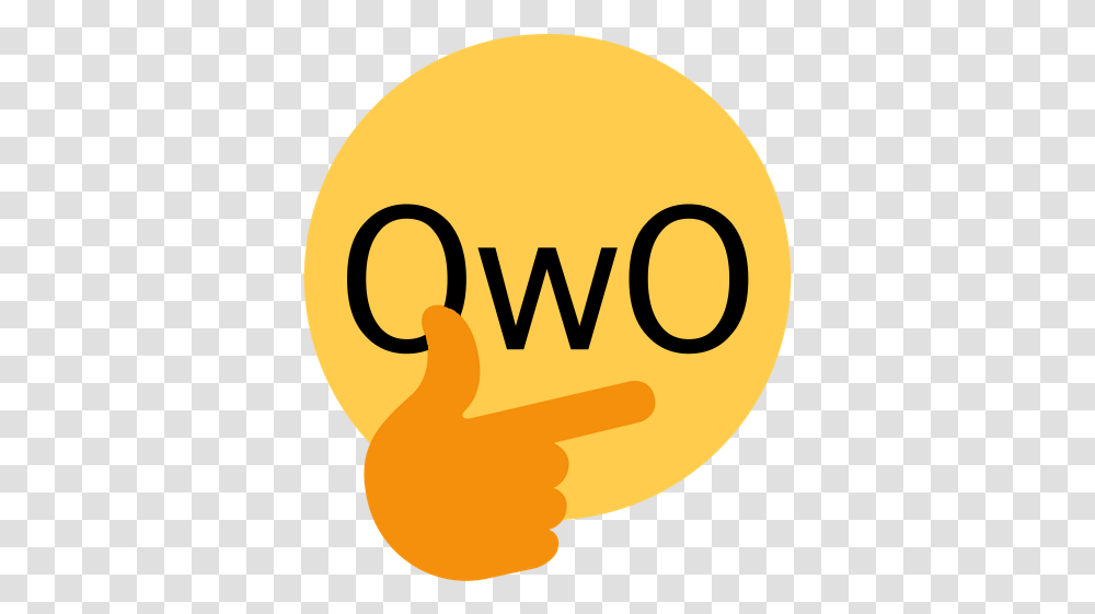 Background Discord Emoji Owo, Logo, Symbol, Trademark, Text Transparent Png