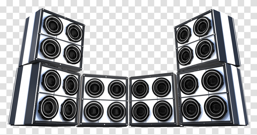 Background Dj Speakers Transparent Png