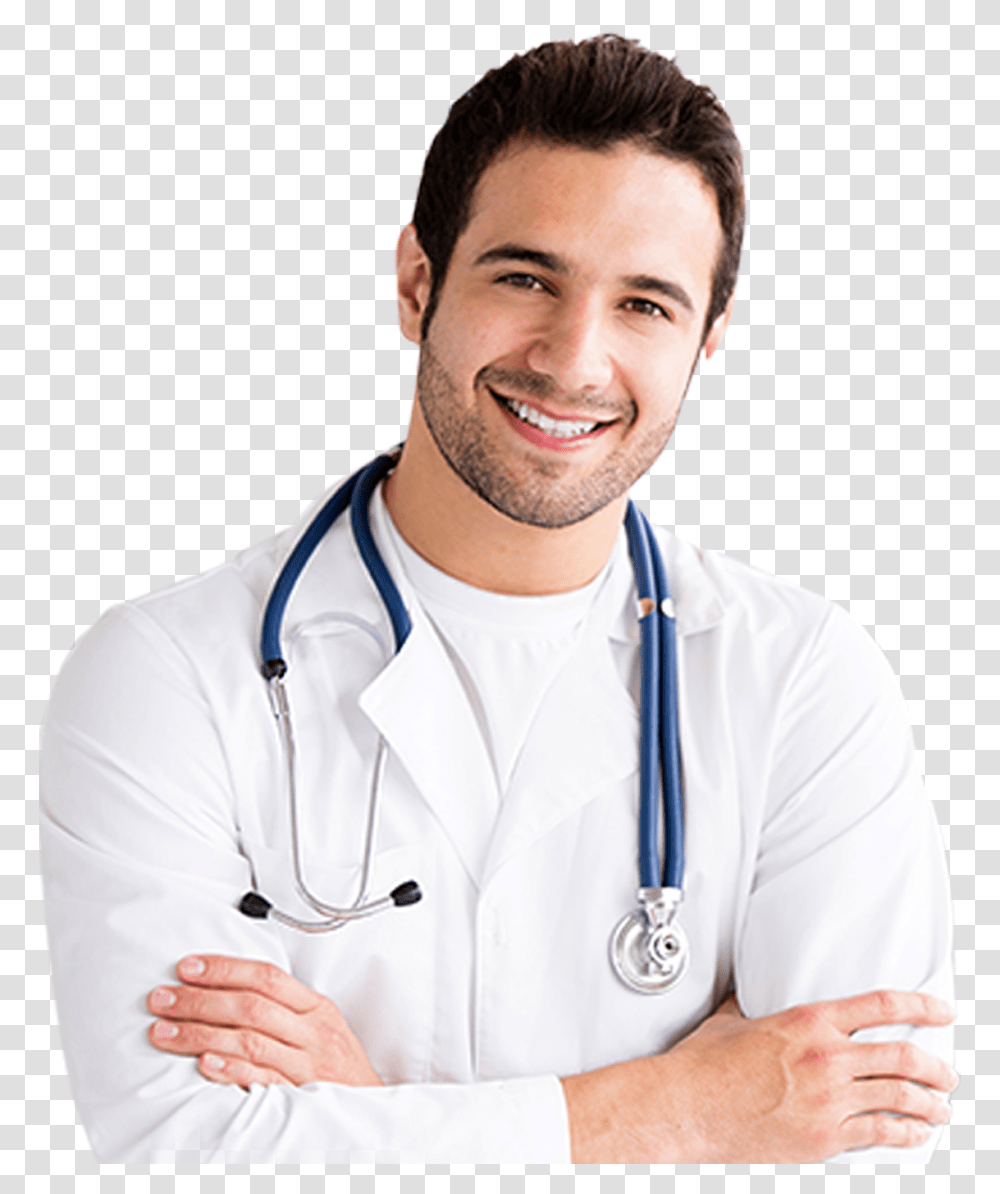 Background Doctor, Person, Lab Coat, Long Sleeve Transparent Png