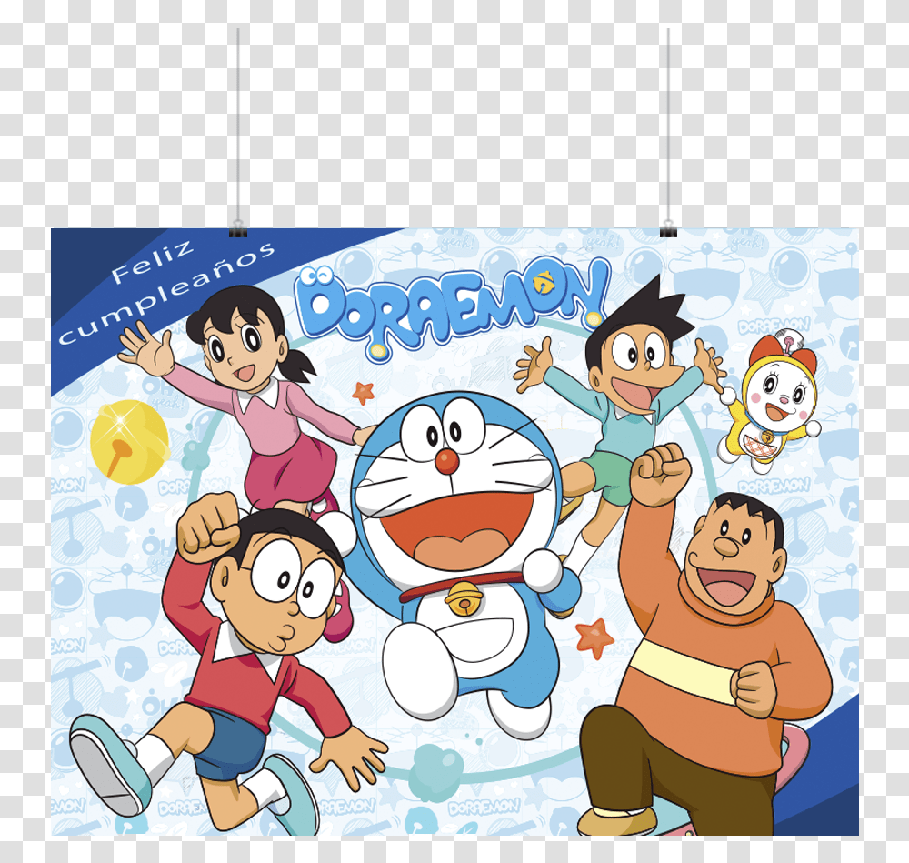 Background Doraemon, Person, Human, People Transparent Png