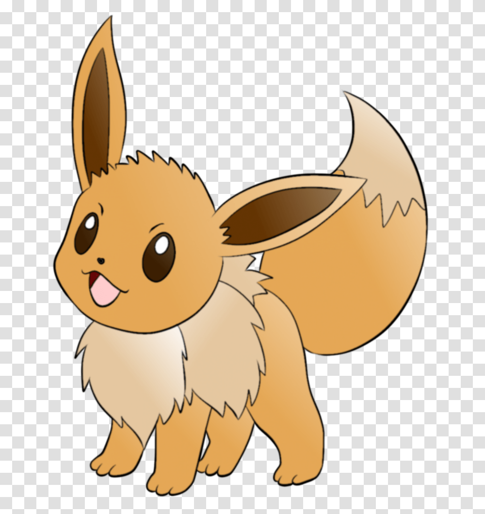 Background Eevee Clear Background Pokemon, Mammal, Animal, Wildlife, Rodent Transparent Png