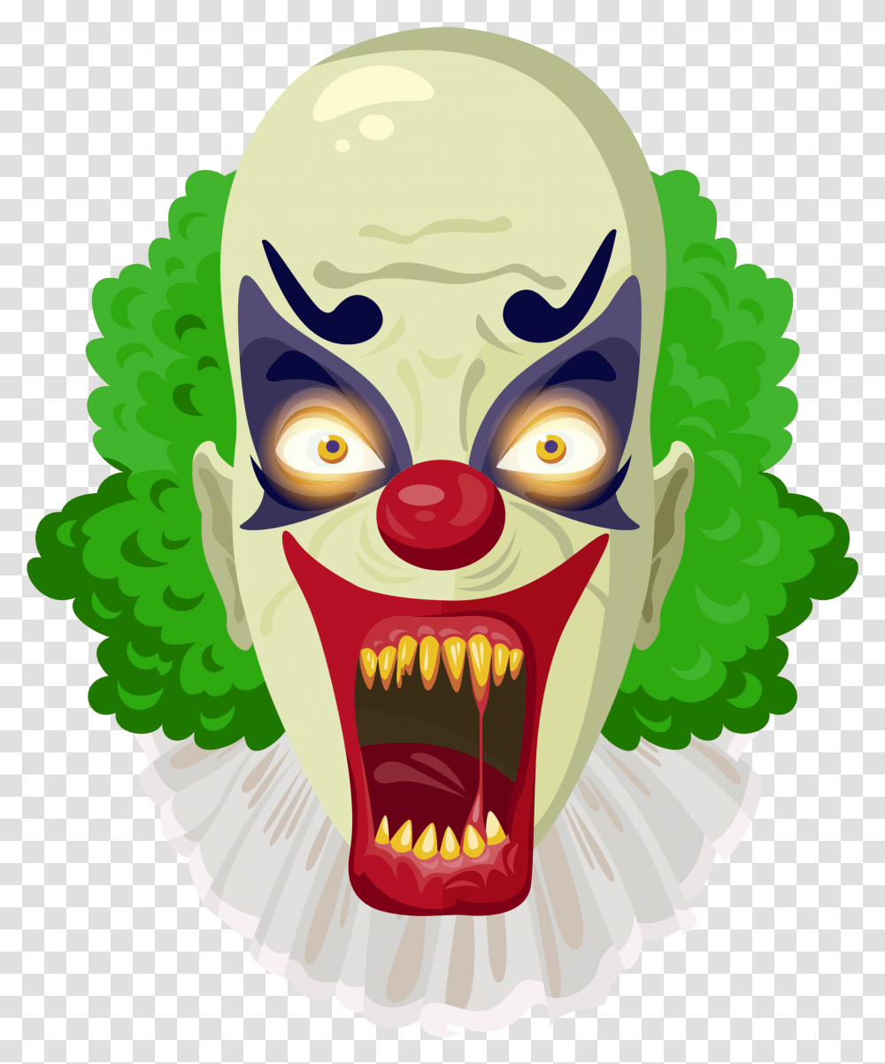 Background Evil Clown Clipart, Performer Transparent Png