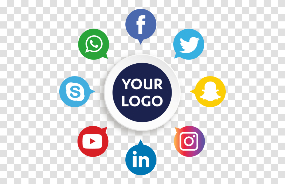 Background Facebook Instagram Twitter Whatsapp All Social Media, Text, Number, Symbol, Juggling Transparent Png