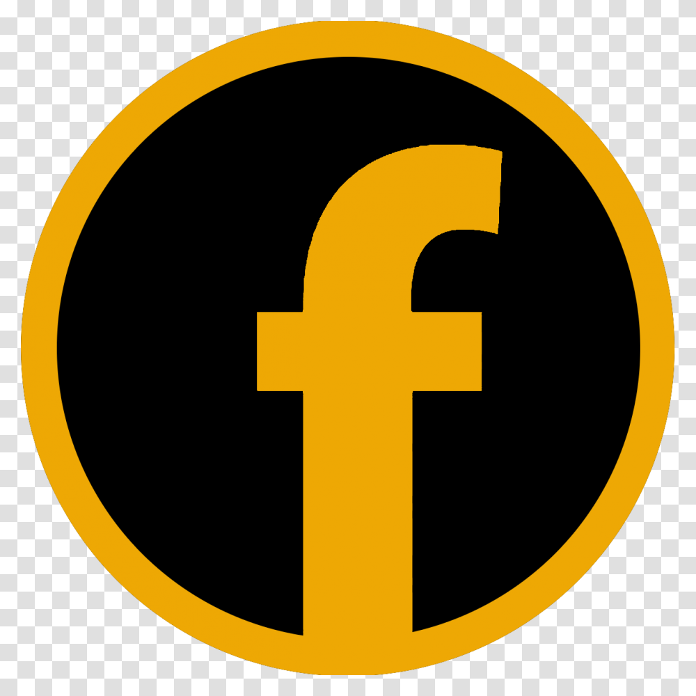 Background Facebook Logo Black, Alphabet, Trademark Transparent Png