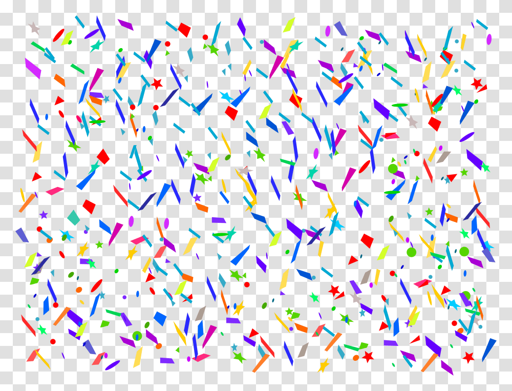 Background Falling Confetti, Sprinkles, Paper Transparent Png