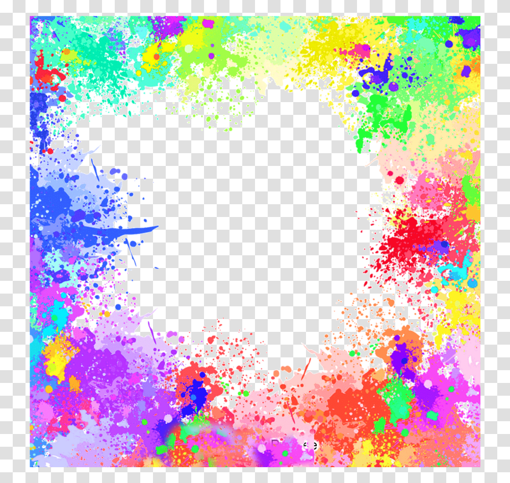 Background Filter Effect Water Color Splatter Border, Pattern, Ornament Transparent Png