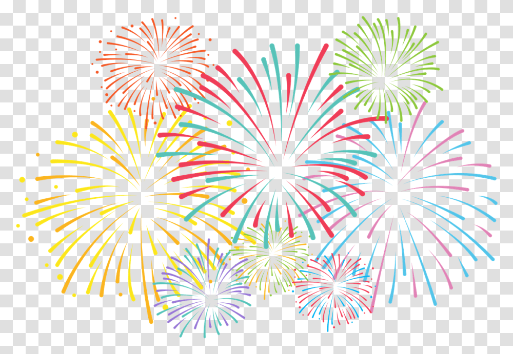 Background Firework Clipart, Nature, Outdoors, Night, Fireworks Transparent Png