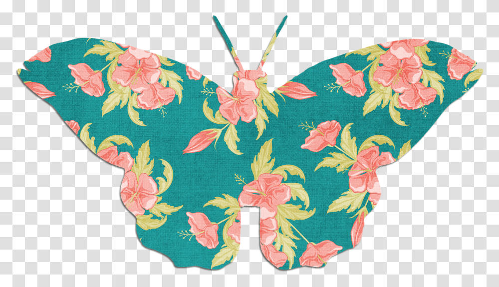 Background Floral Butterfly, Pattern, Applique, Rug, Floral Design Transparent Png