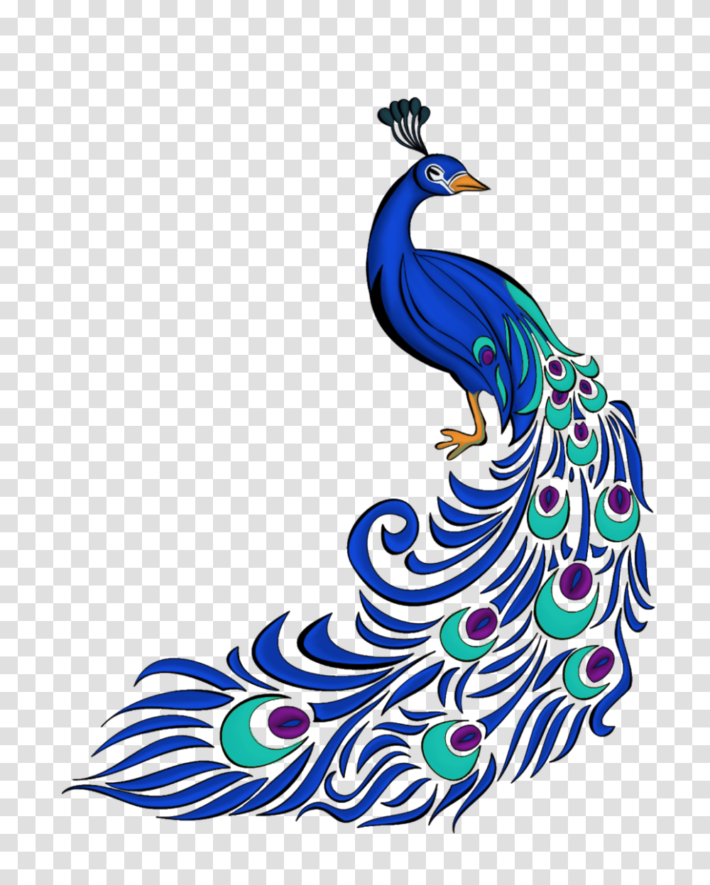 Background For Printables Party, Bird, Animal, Peacock Transparent Png