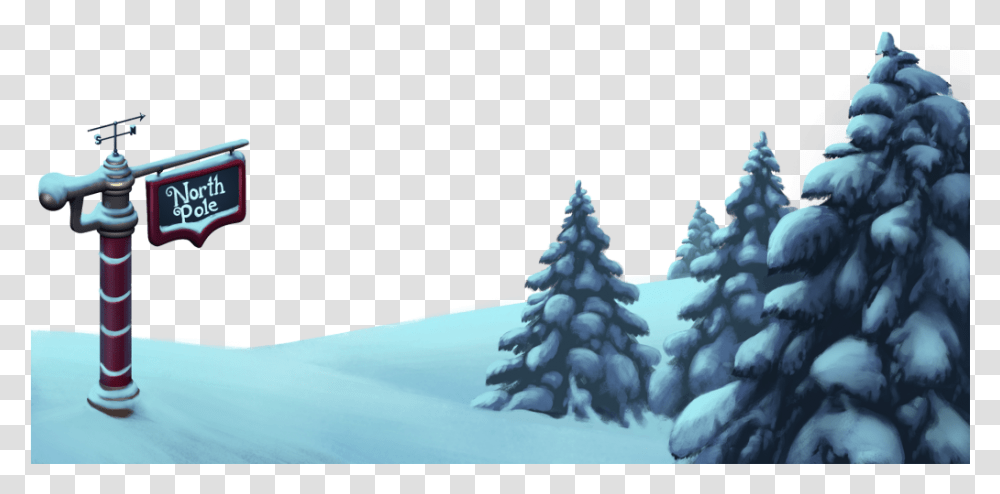 Background Foreground Only Soc Thumbnail Background North Pole, Tree, Plant, Fir, Abies Transparent Png