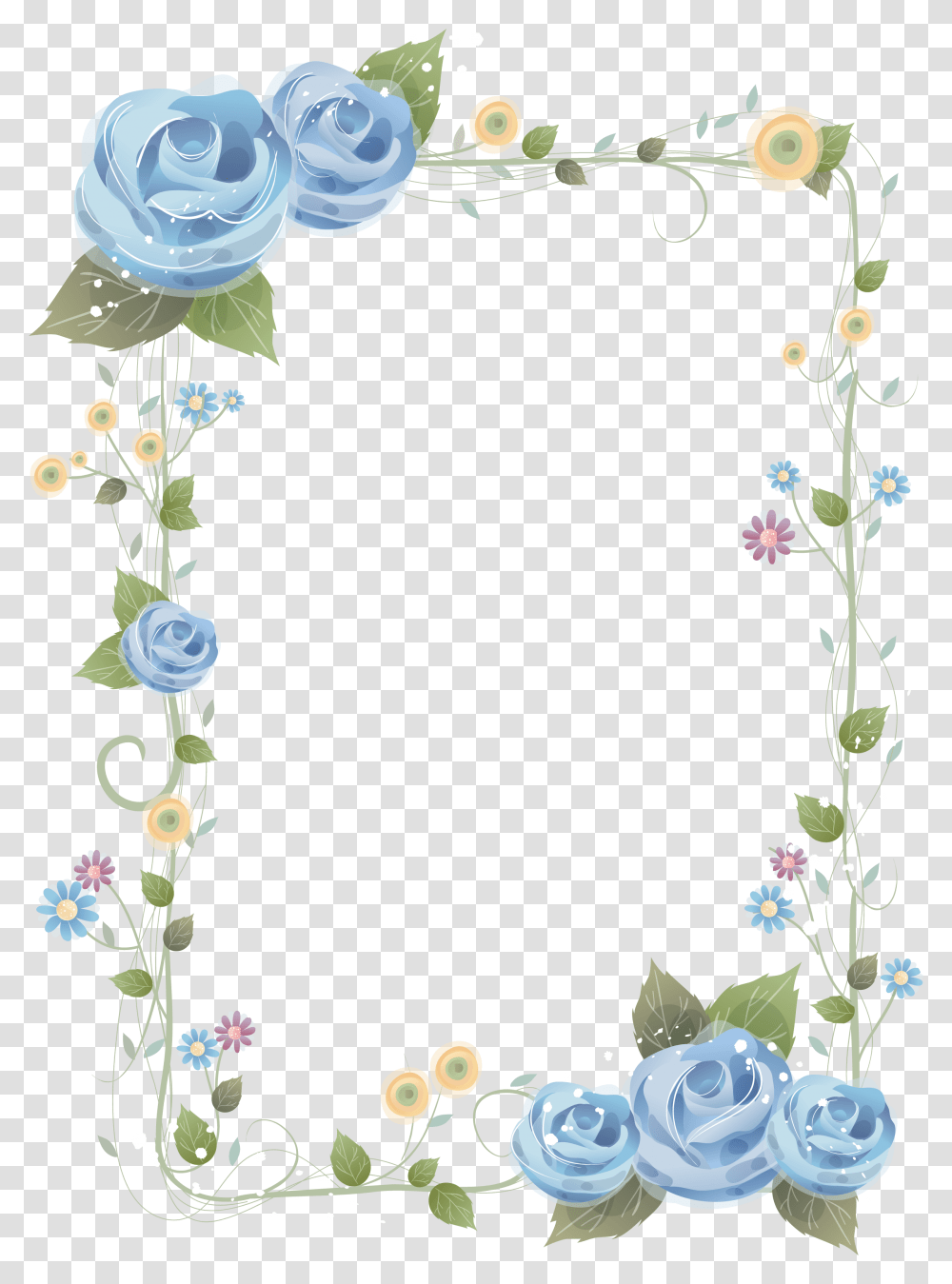 Background Frame Flower Hd, Construction Crane Transparent Png