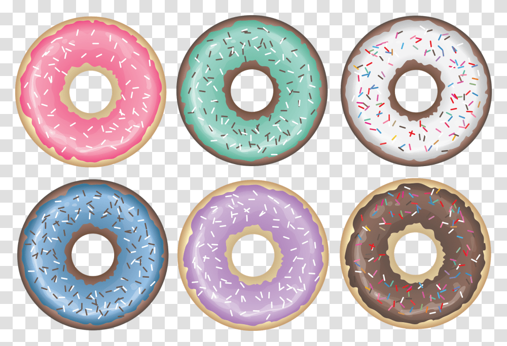 Background Free Donut Clipart, Pastry, Dessert, Food, Sweets Transparent Png