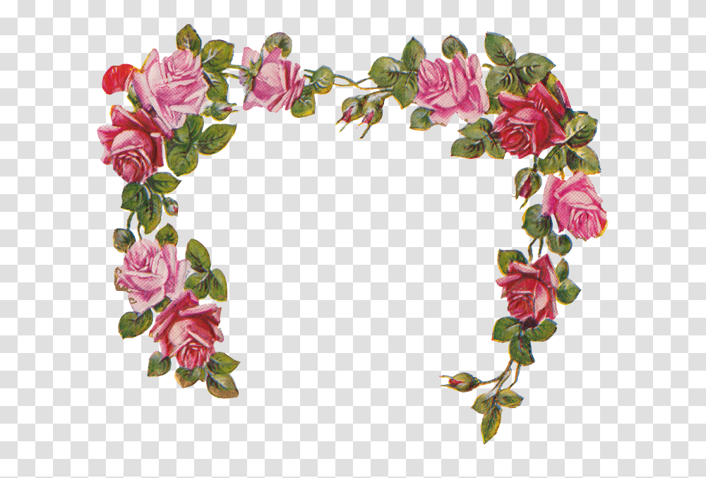 Background Free Rose Clipart, Floral Design, Pattern, Wreath Transparent Png