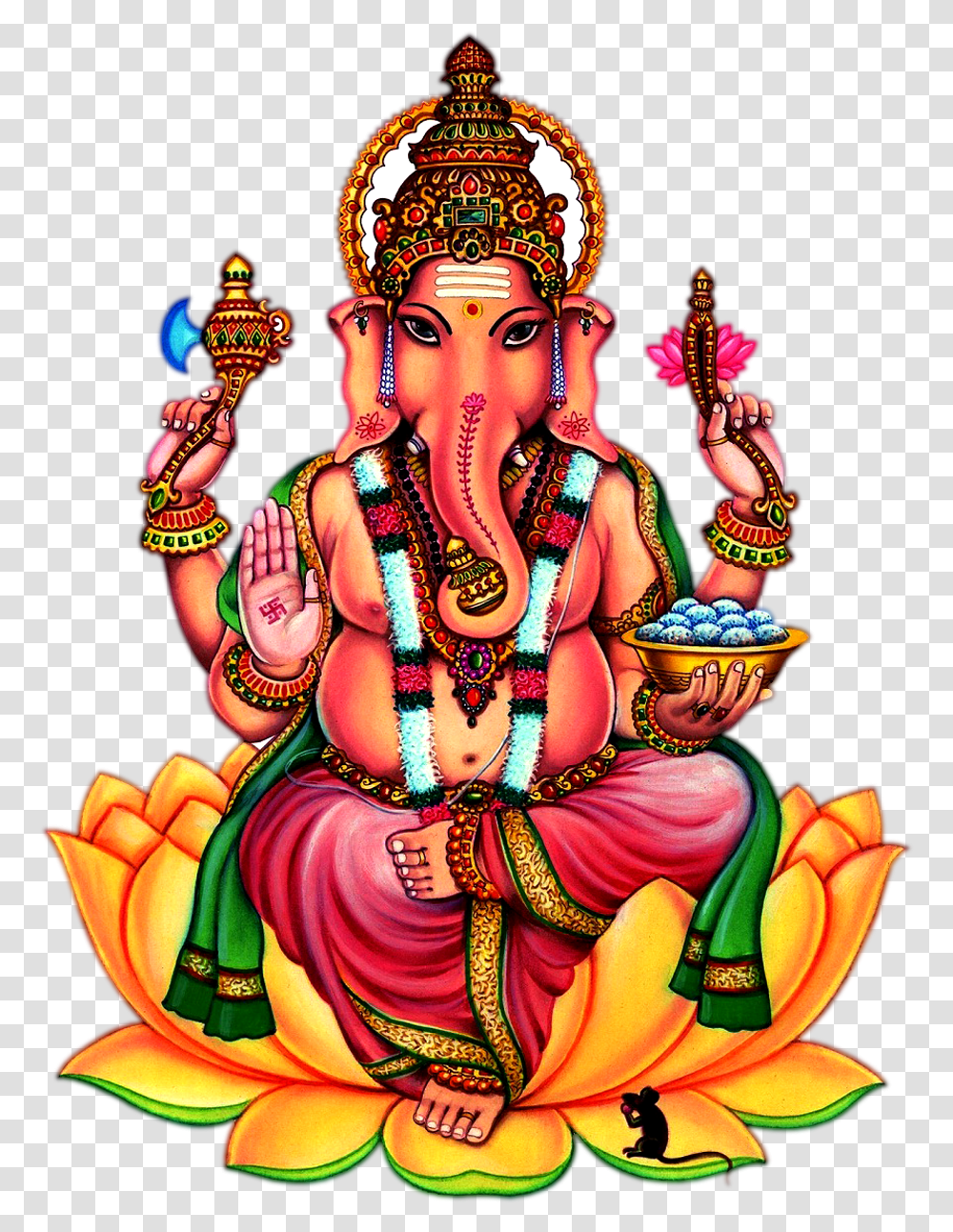 Background Ganesh Clipart, Person, Crowd, Festival, Leisure Activities Transparent Png