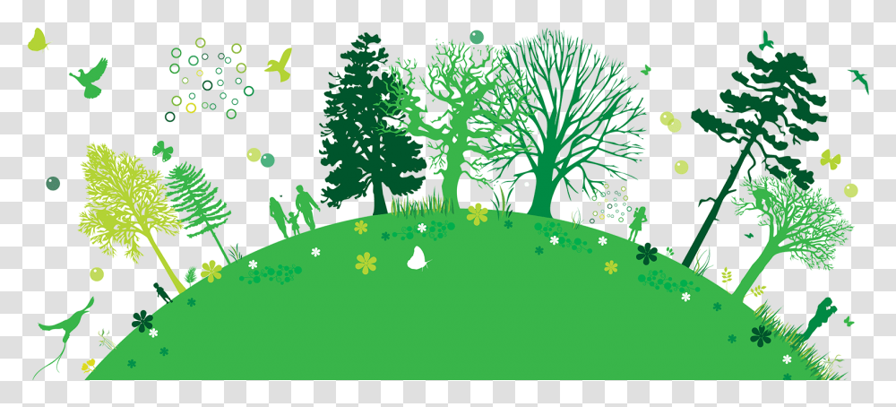 Background Go Green, Plant, Vegetation, Grass, Tree Transparent Png