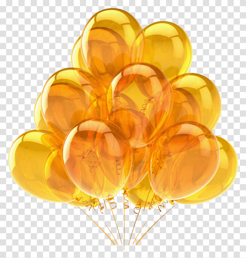 Background Gold Balloons, Plant, Fungus Transparent Png