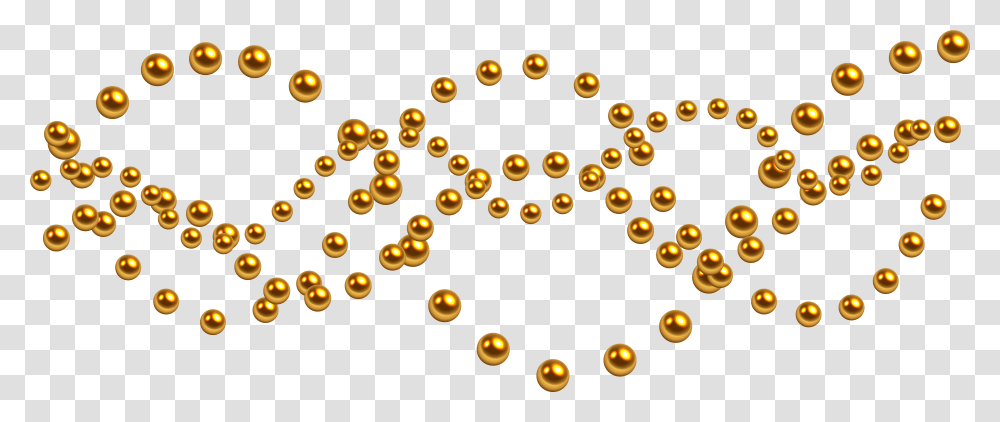 Background Gold Beads Download Transparent Png