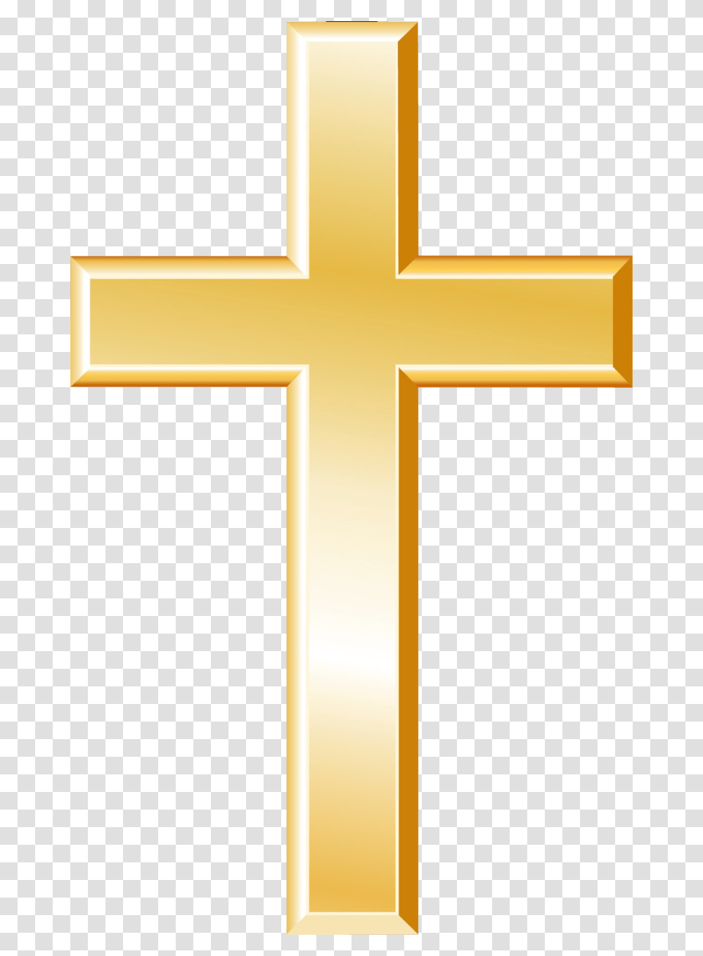 Background Gold Cross, Crucifix Transparent Png