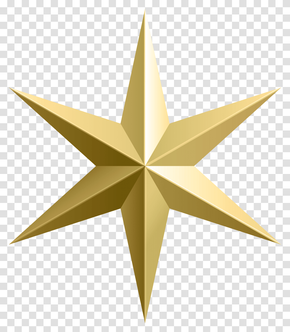 Background Gold Star, Cross, Star Symbol Transparent Png