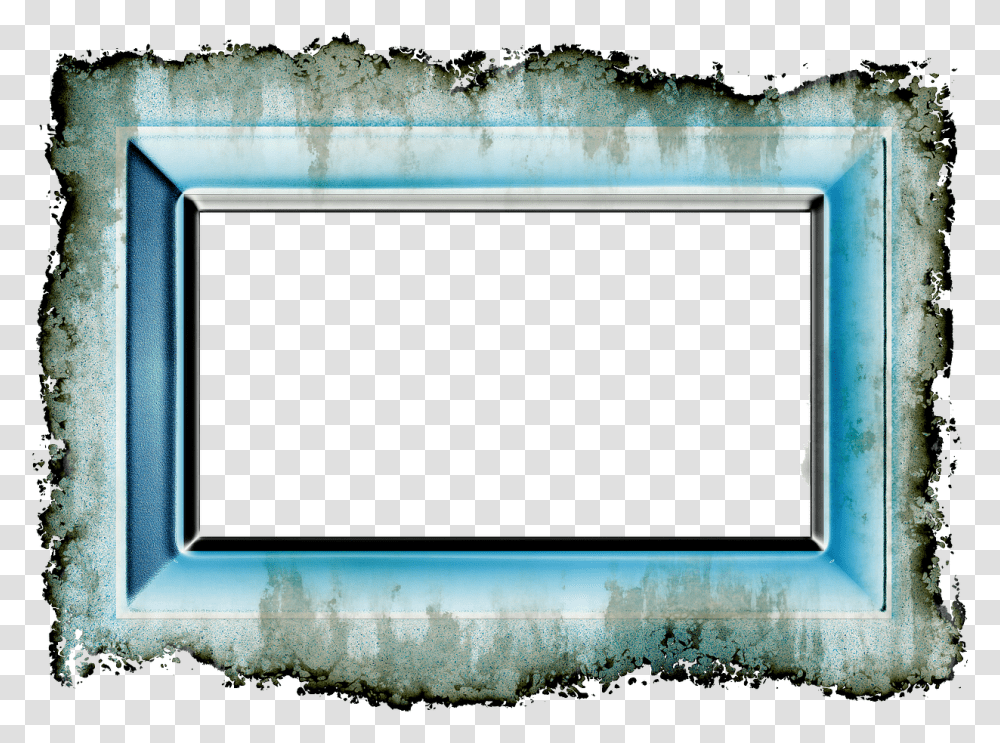 Background Gray Blue Frame, Monitor, Screen, Electronics, Display Transparent Png
