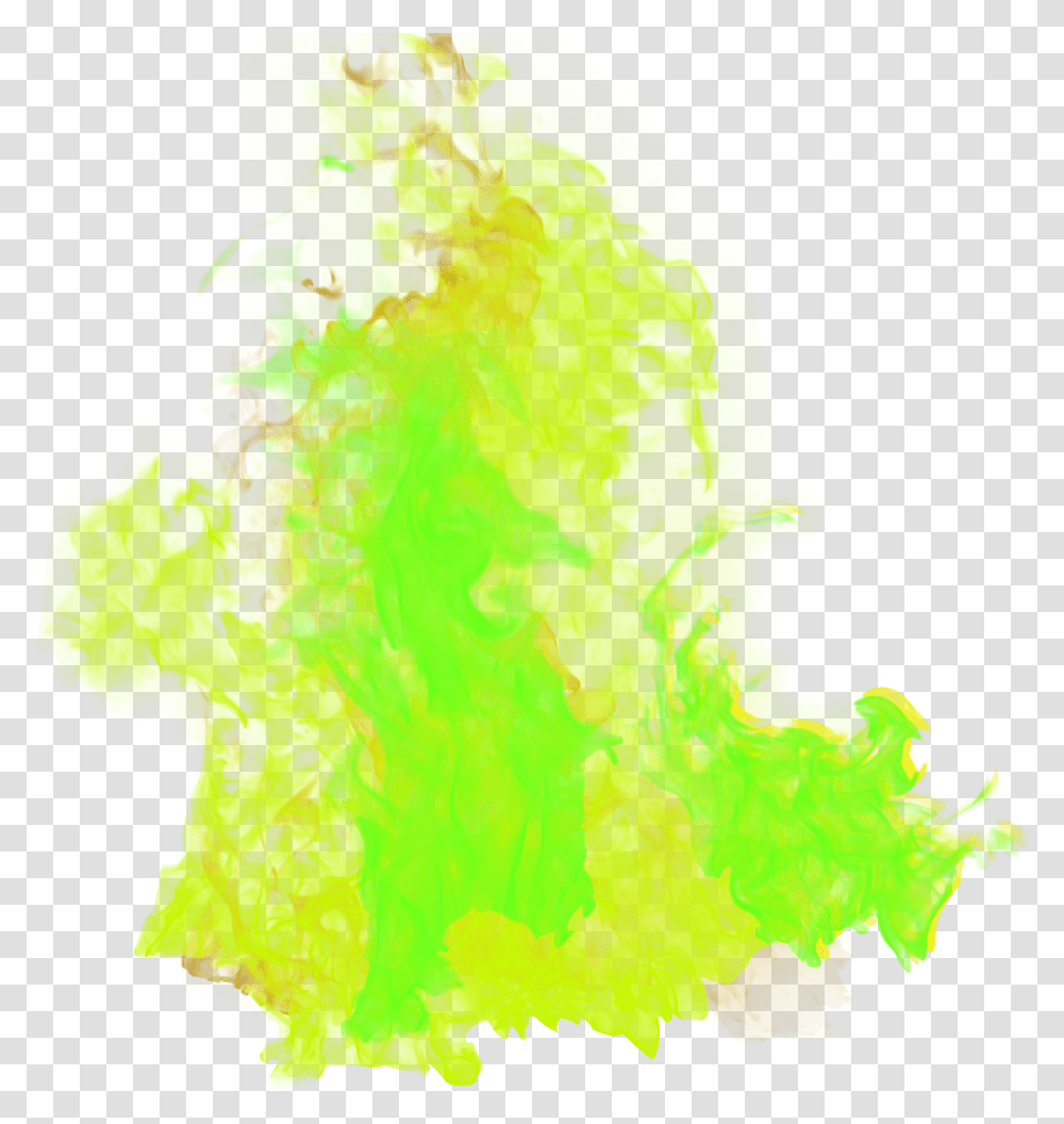 Background Green Fire, Modern Art, Plot Transparent Png