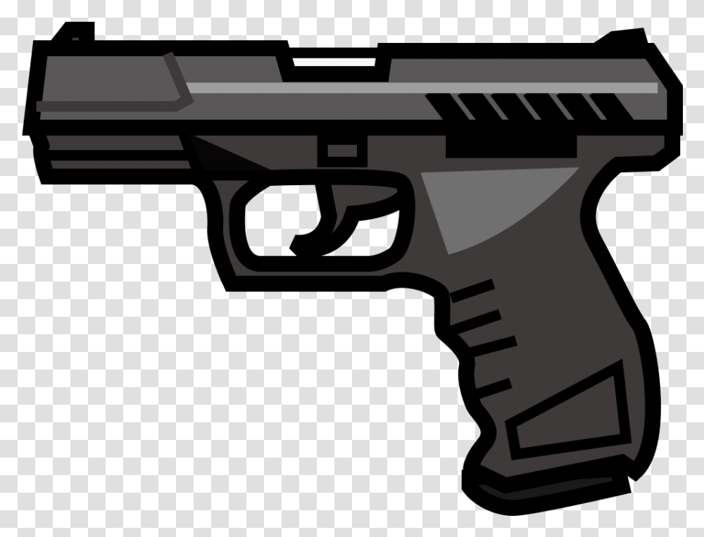 Background Gun Clipart, Handgun, Weapon, Weaponry Transparent Png