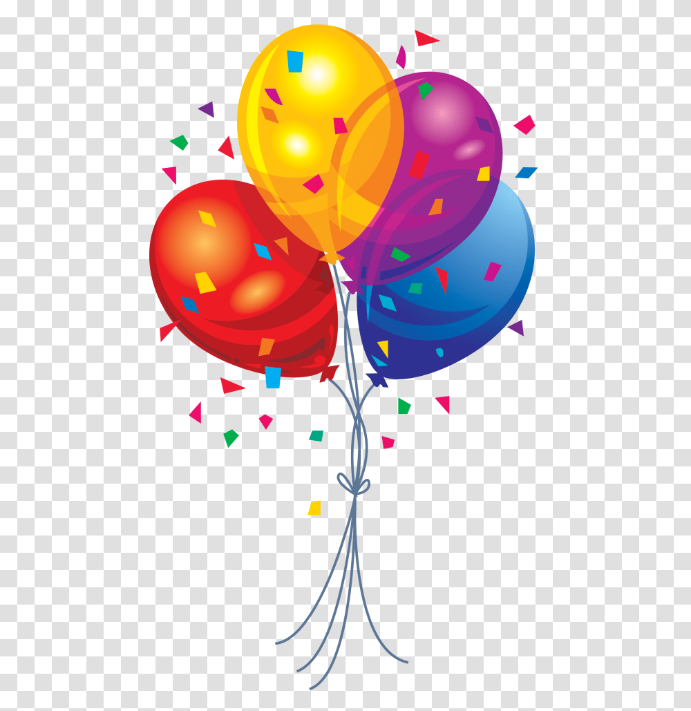 Background Happy Birthday Balloon Clipart Balloons Transparent Png