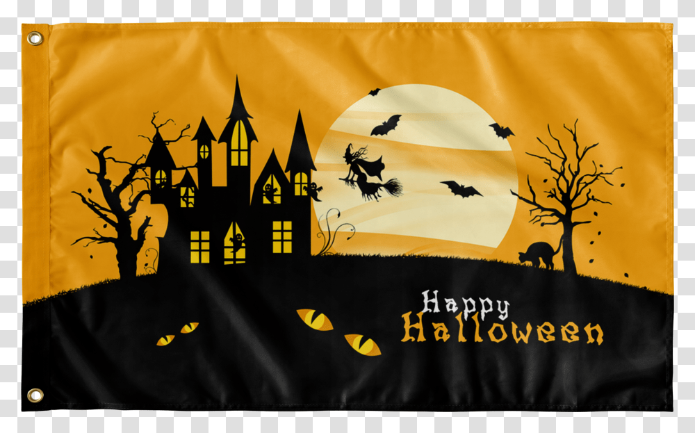 Background Happy Halloween, Banner, Bird, Poster Transparent Png