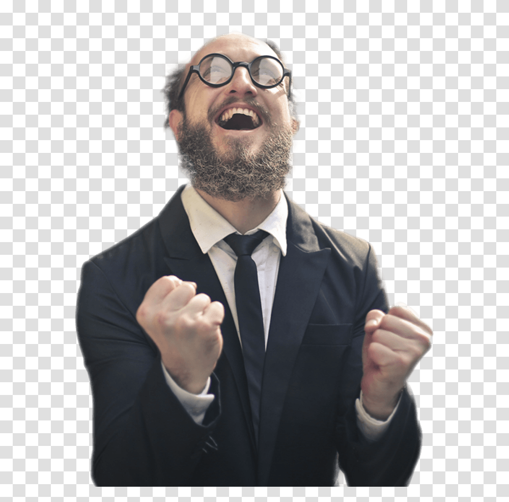 Background Happy Man, Suit, Overcoat, Clothing, Person Transparent Png