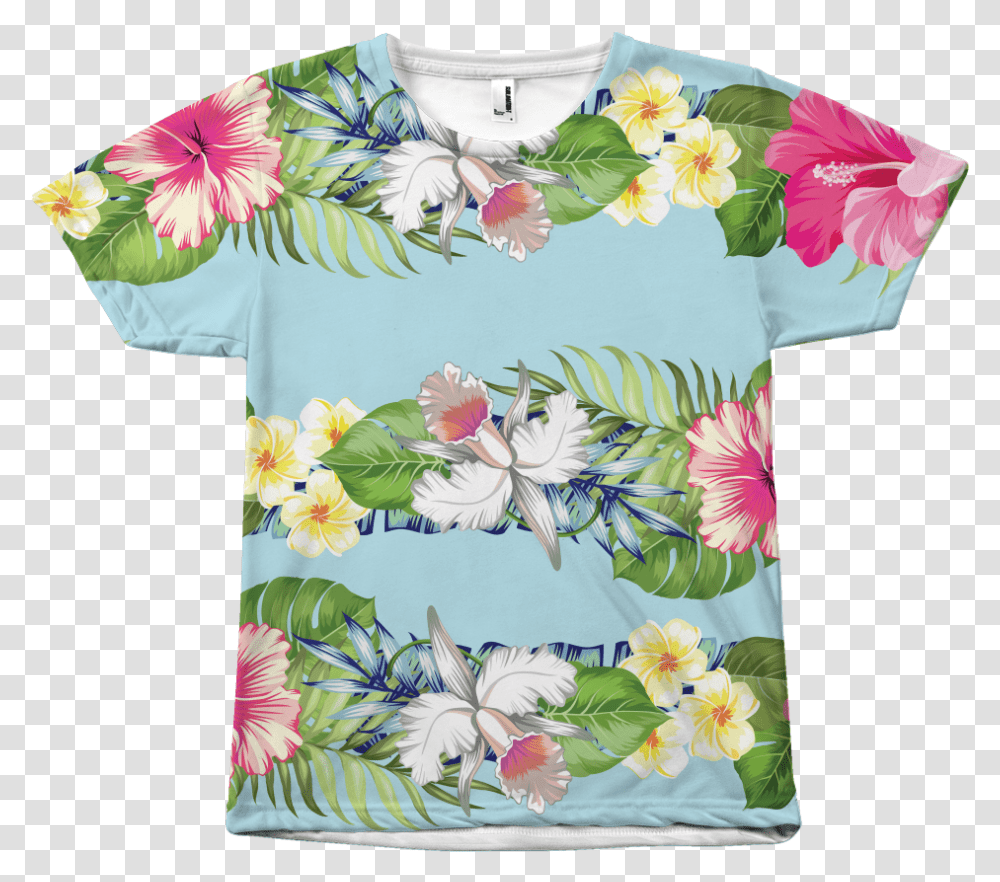 Background Hawaiian Shirt, Plant, T-Shirt, Flower Transparent Png