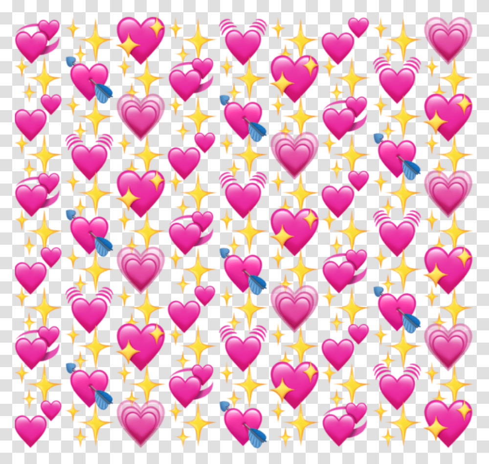 Background Heart Emoji Hearts Sticker Iphone Heart Emoji Background Transparent Png