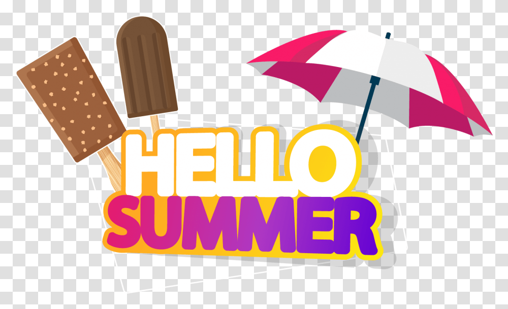 Background Hello Summer Clipart, Ice Pop Transparent Png