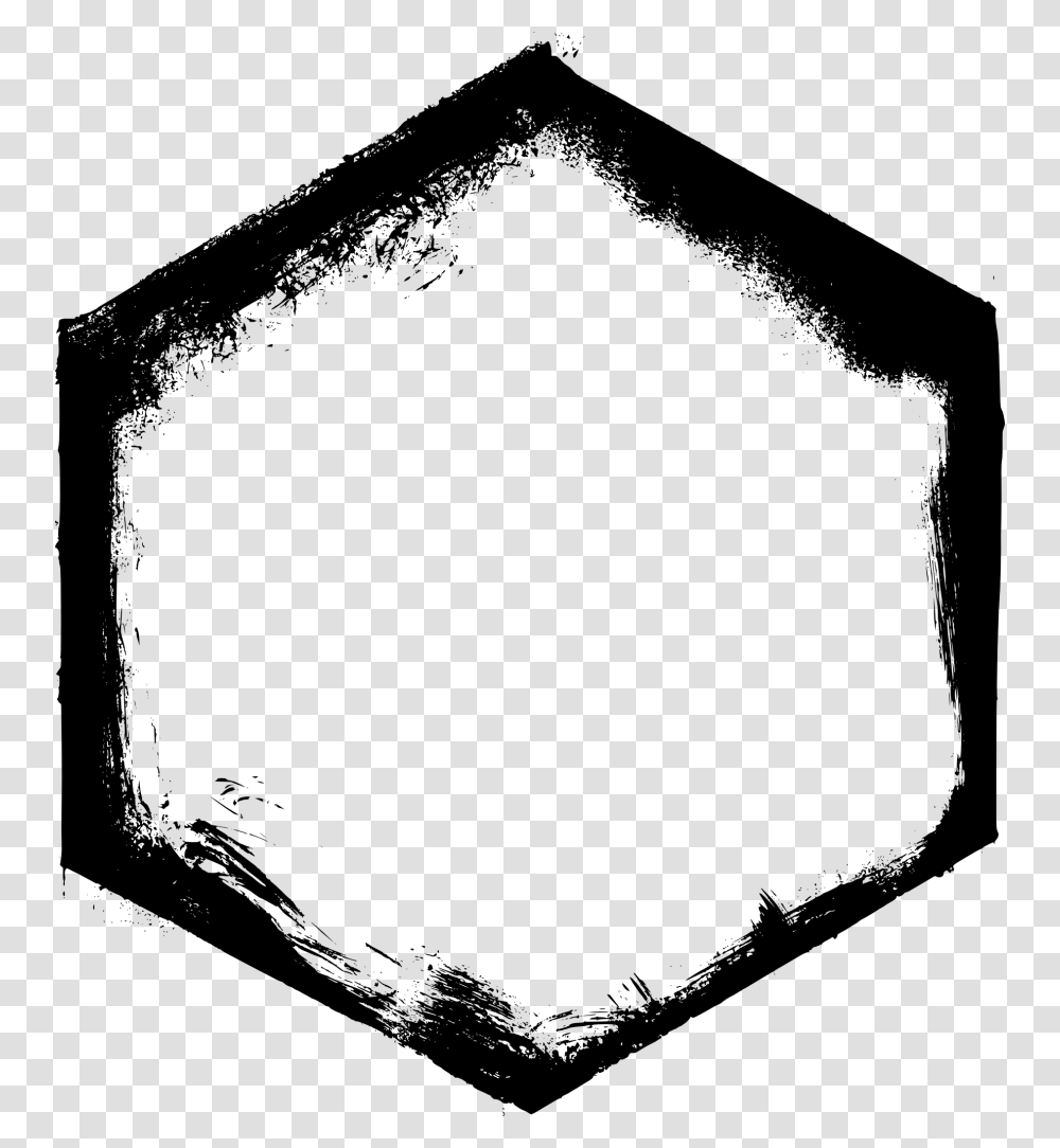 Background Hexagon Frame, Gray, World Of Warcraft Transparent Png
