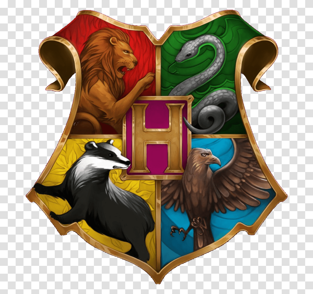 Background Hogwarts Crest, Bird, Animal, Person, Sweets Transparent Png