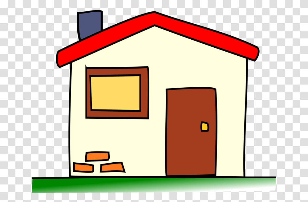 Background House Clipart House Open Window Clipart, Housing, Building, Mailbox, Letterbox Transparent Png