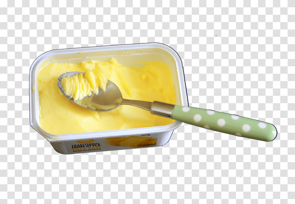 Background Image Food, Custard, Butter, Bowl, Cutlery Transparent Png