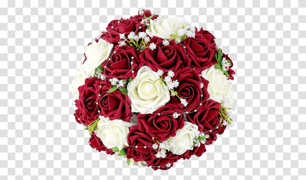 Background Image Wedding Bouquet Red And White Roses, Plant, Flower, Blossom, Flower Bouquet Transparent Png