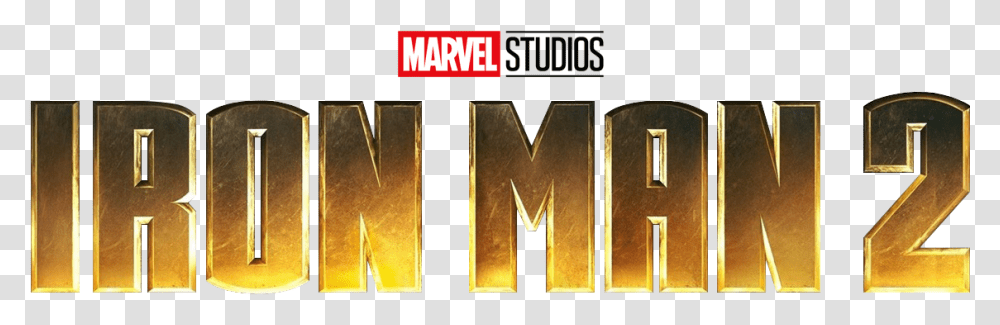 Background Iron Man Logo, Alphabet, Word, Gold Transparent Png