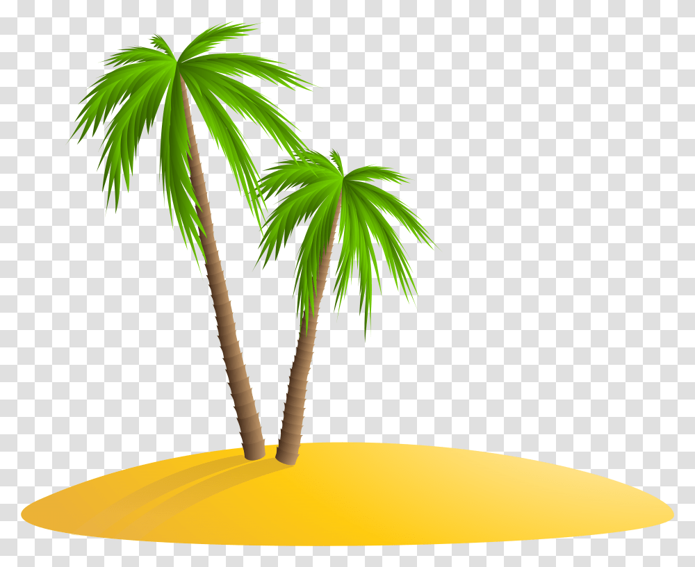 Background Island Clipart Palm Trees, Plant, Arecaceae, Flower, Blossom Transparent Png