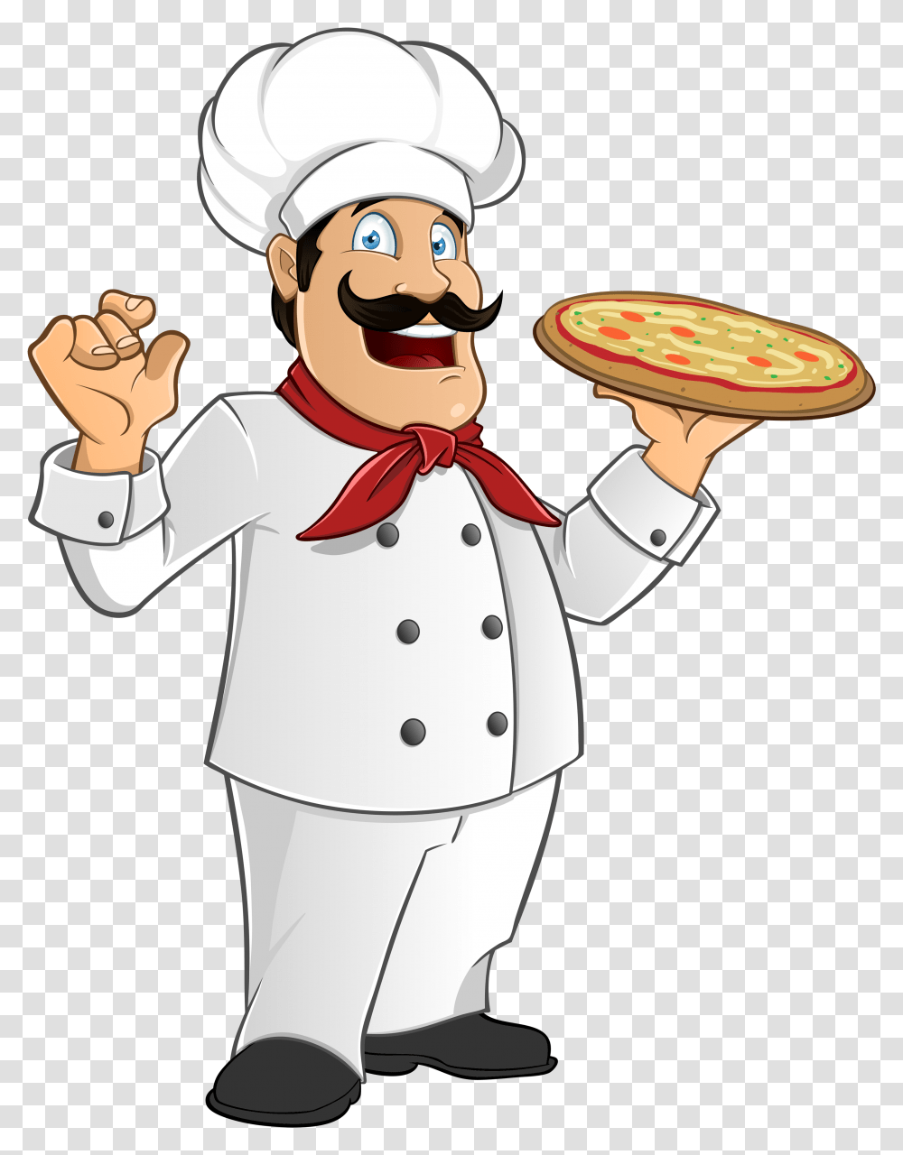 Background Italian Chef Clipart Clipart Background Chef, Helmet, Clothing, Apparel Transparent Png