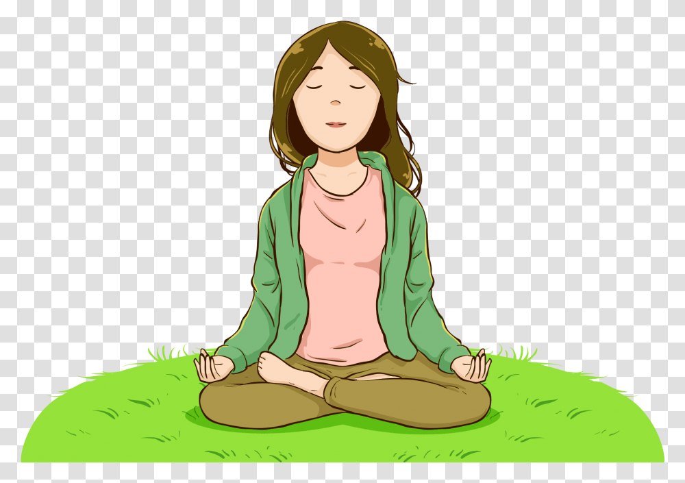 Background Kids Yoga Clipart Free, Person, Human, Fitness, Working Out Transparent Png