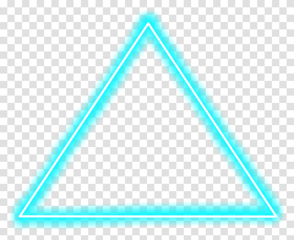 Background Light Neon Neon Light, Triangle, Arrowhead Transparent Png