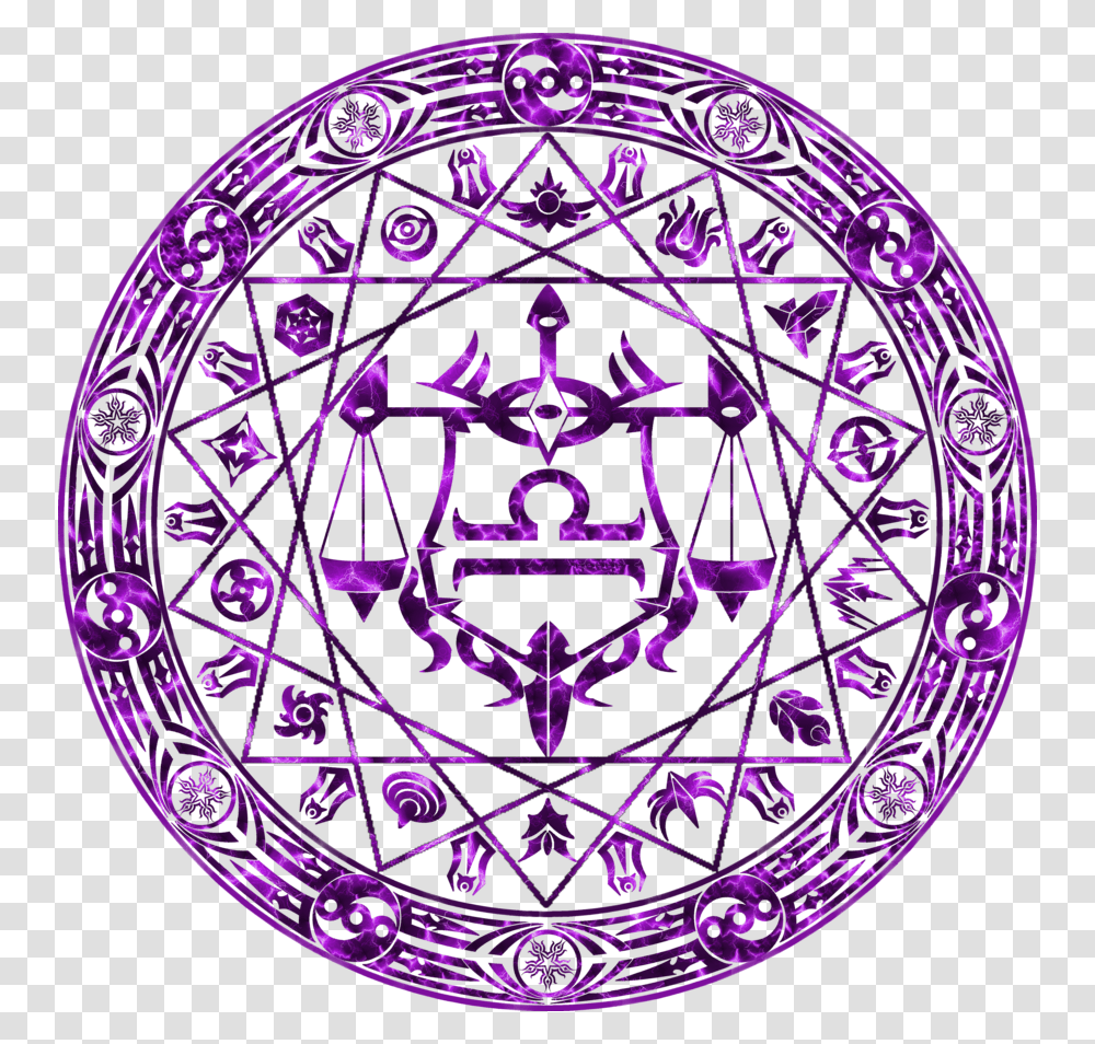 Background Magic Circle, Ornament, Pattern, Purple, Chandelier Transparent Png