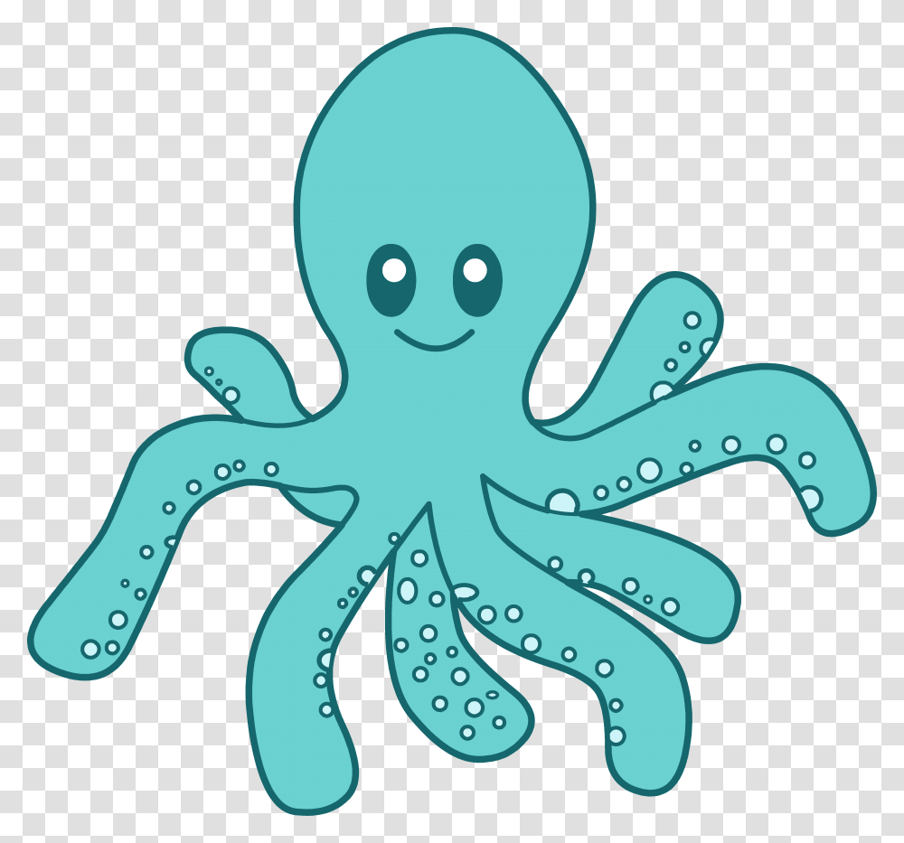 Background Octopus Clipart, Sea Life, Animal, Invertebrate Transparent Png