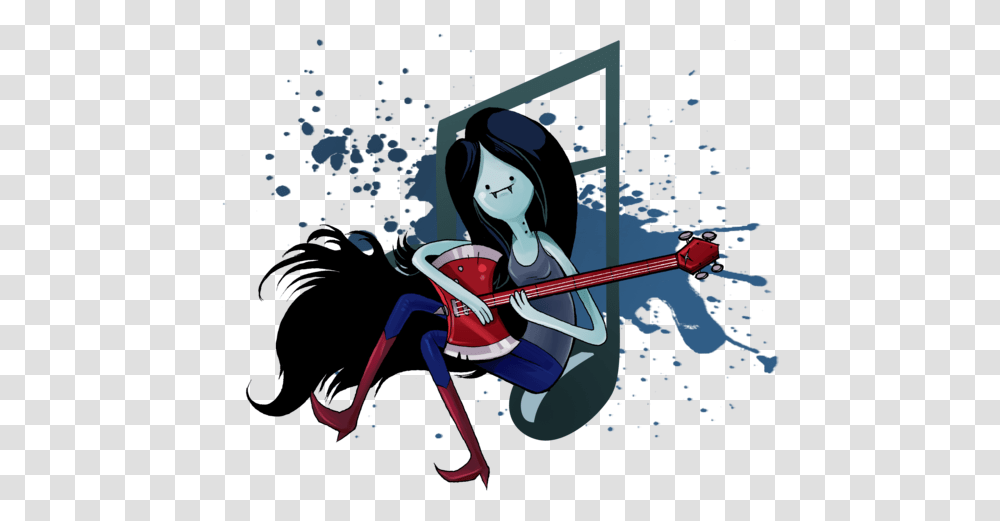 Background Of Cute Marceline, Person, Guitar Transparent Png