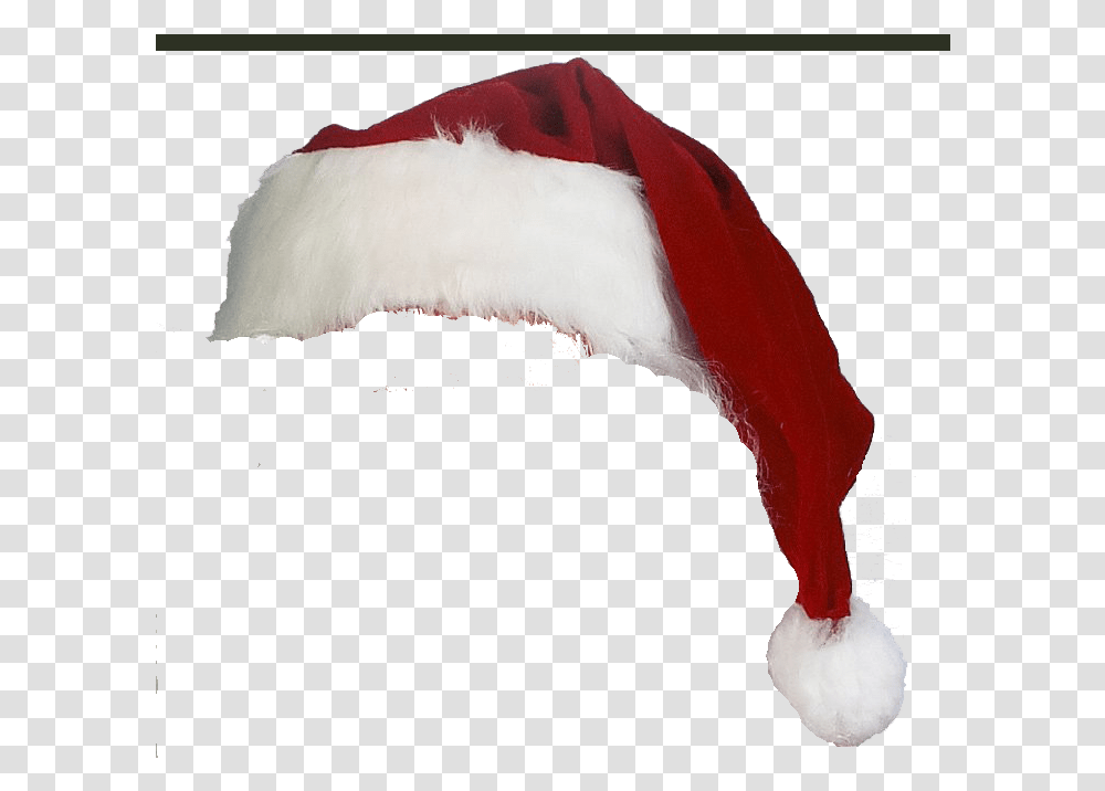 Background Overlay Christmas Hat Clipart Background Santa Hat Free, Clothing, Apparel, Symbol, Flag Transparent Png