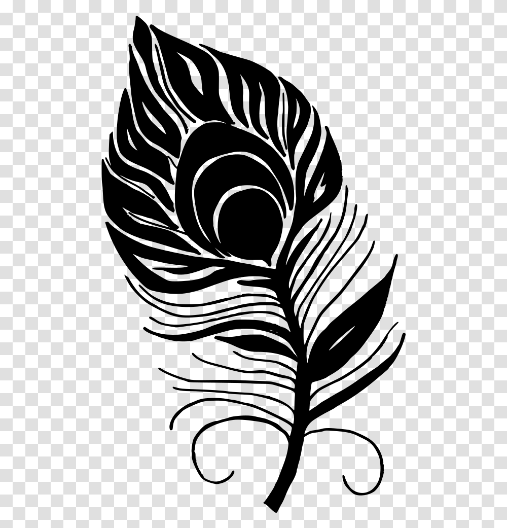 Background Peacock Feather Clip Art, Gray, World Of Warcraft Transparent Png
